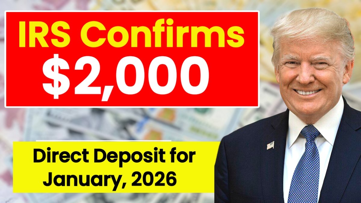 2026 IRS $2,000 Direct Deposit