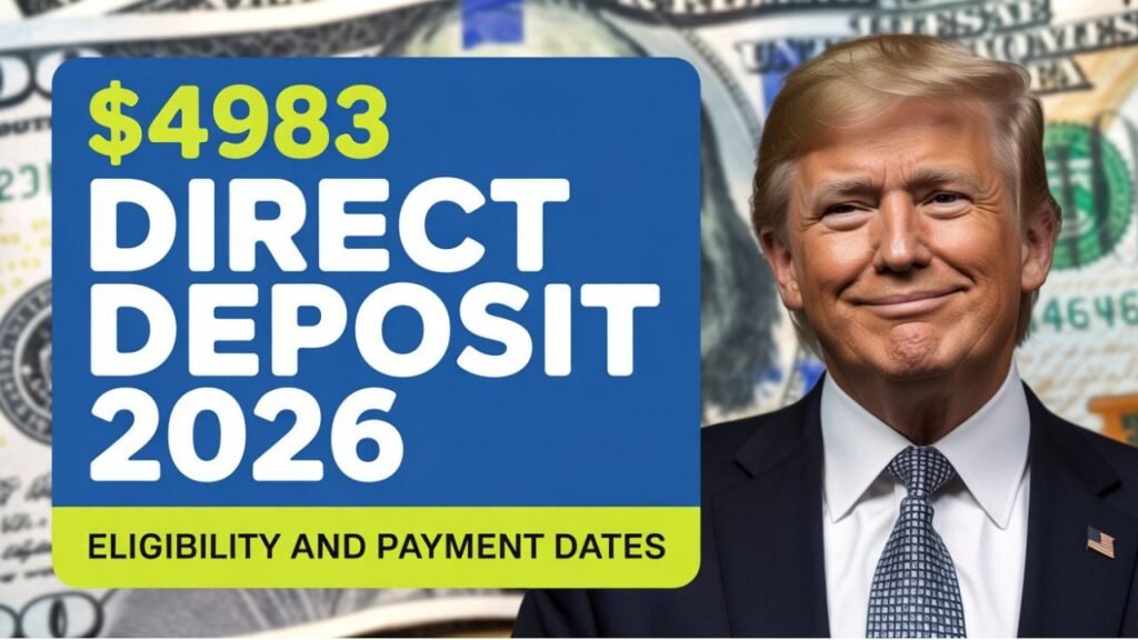 US $4,983 Direct Deposit in January 2026