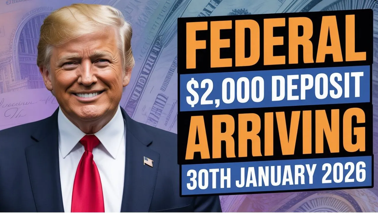 Federal $2,000 Deposit Arriving 30th January 2026