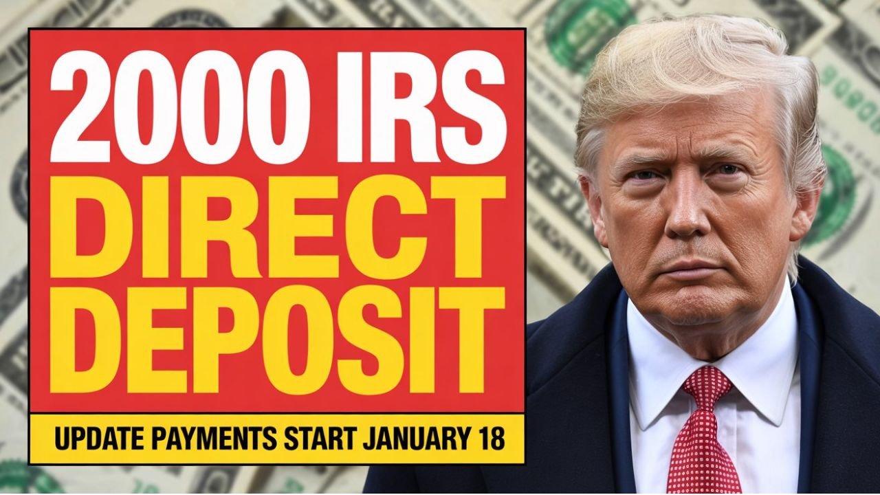 IRS Confirms $2,000 Direct Deposit for January 2026